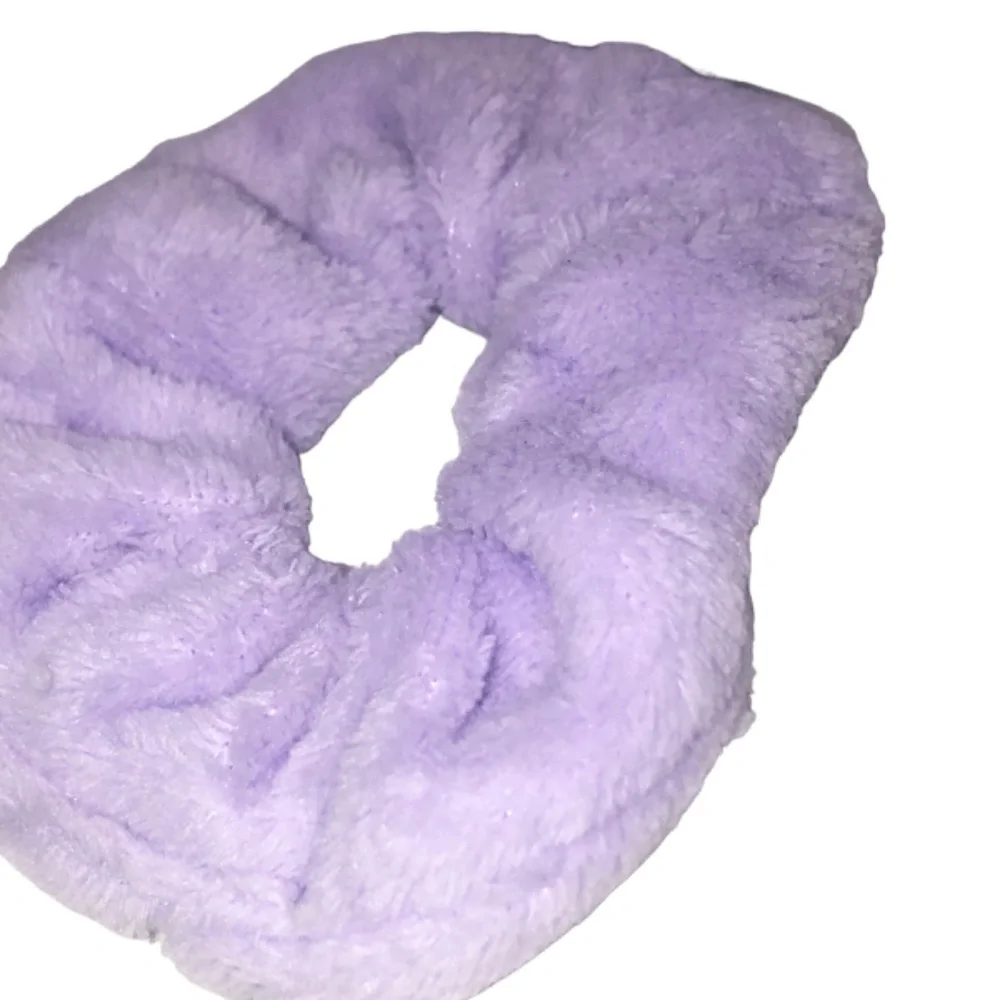 Hair Scrunchies, Fuzzy Polka Dot Socks & Friendship Bracelet Gift Set